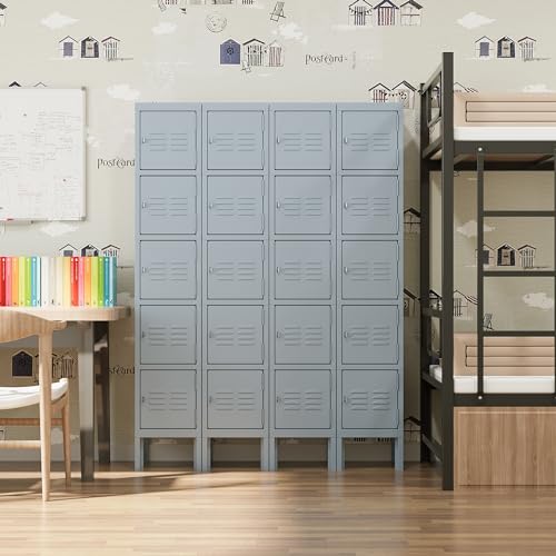66" Tall Steel Storage Locker with 3 Doors F931892