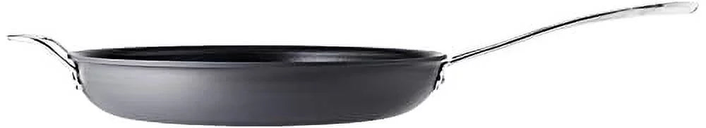 Black Hard Anodized 12-Inch Open Skillet C2880