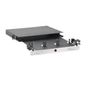 Black 1U Rack Fiber Enclosure N555644