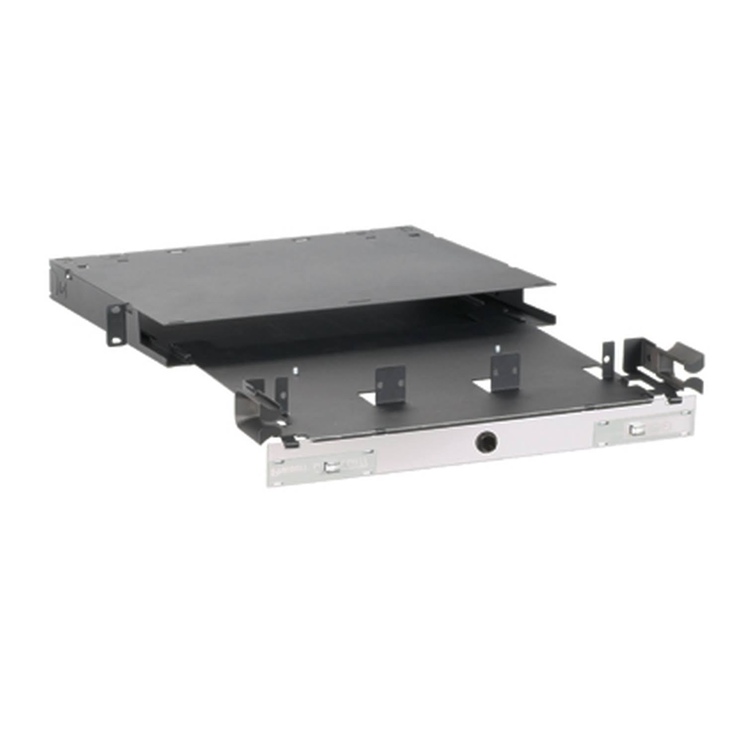 Black 1U Rack Fiber Enclosure N555644