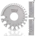 Metal Sheet Thickness Gauge & Dual-Sided Round Metal Sheet Gauge T8573
