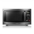 1.2 Cu.ft 1100W Black Stainless Steel Microwave Oven S813