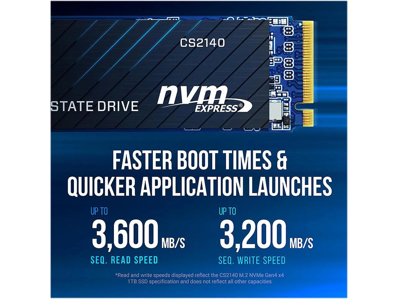 1TB PCI-Express 4.0 x4 NVMe Internal Solid State Drive L58882