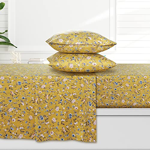 300 Thread Count Organic Cotton Deep Pocket Queen Bed Sheet Set U923053