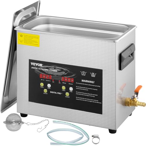 6L Ultrasonic Cleaner with Heater Timer P920906