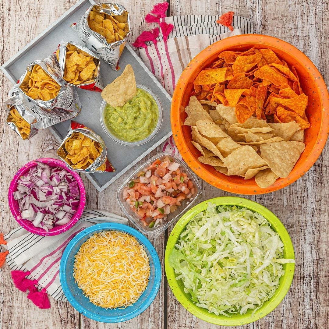 4 Piece Melamine Mixing Bowls F94990