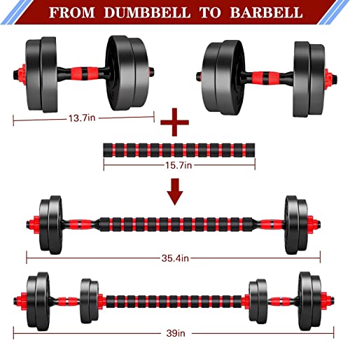 Adjustable Dumbbells Set of 2, 20/30/40/60/80lbs O4577