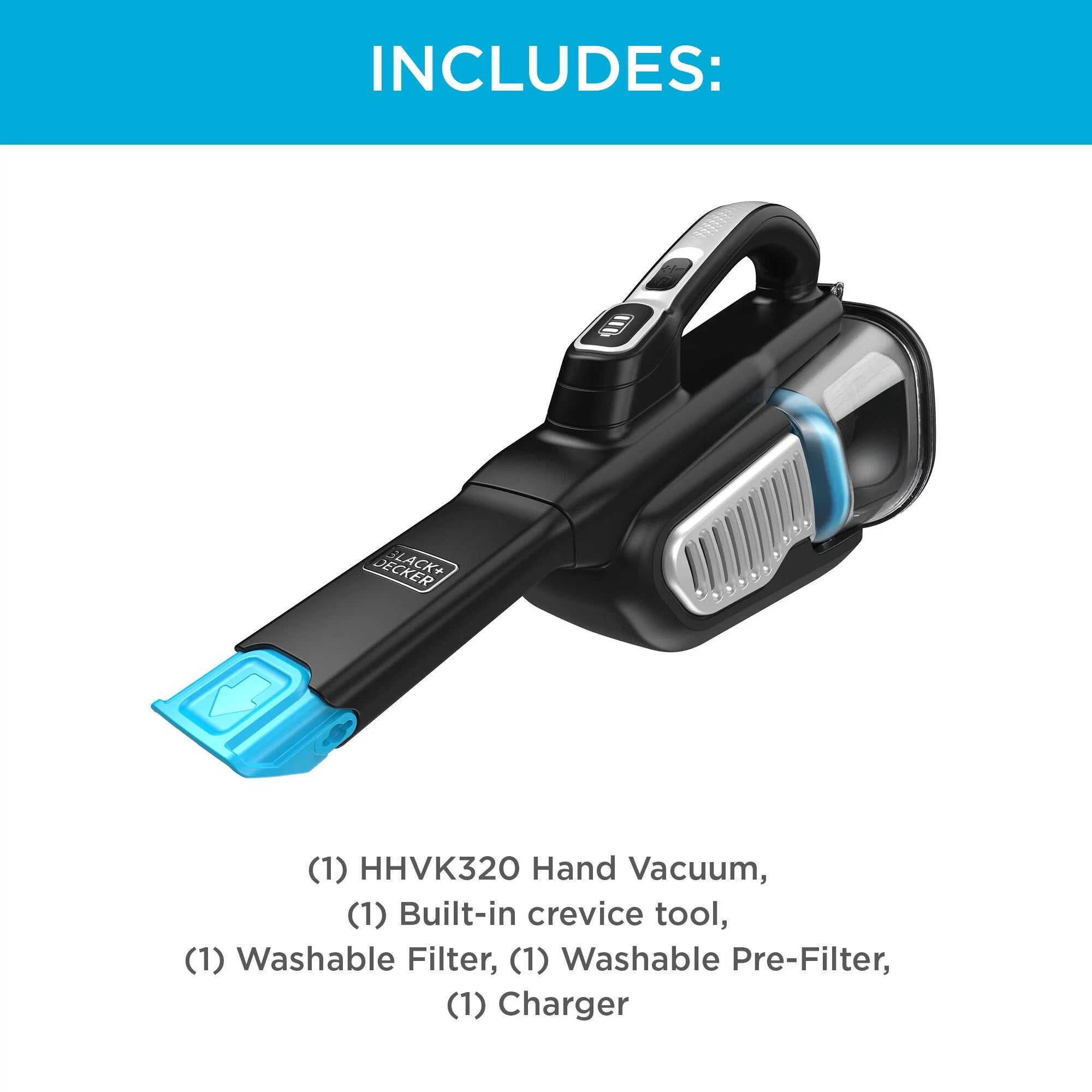 Black Handheld Vacuum I982