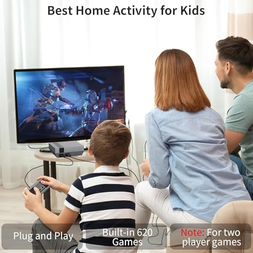 Retro Game Console with 620 Games and 2 Controllers X532213