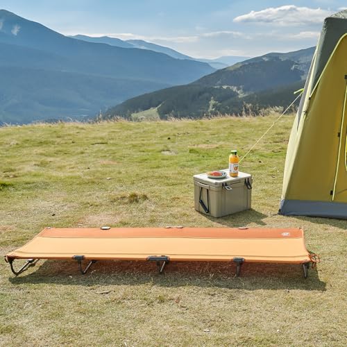 Lightweight Aluminum Camping Cot with Carry Bag W188