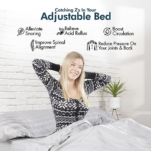 Queen Adjustable Bed Base with Wireless Remote G59117