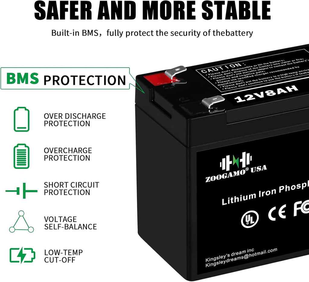 12V 300Ah Lithium LiFePO4 Deep Cycle Rechargeable Battery with Built-in BMS K456511