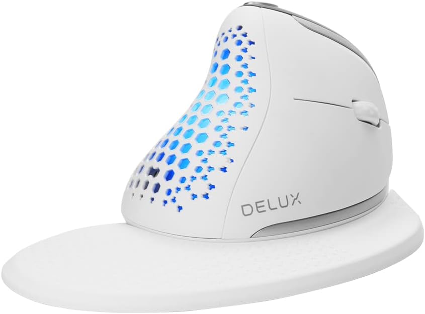 Wireless Ergonomic Vertical Mouse with OLED Screen, 7200DPI, Rechargeable L3958