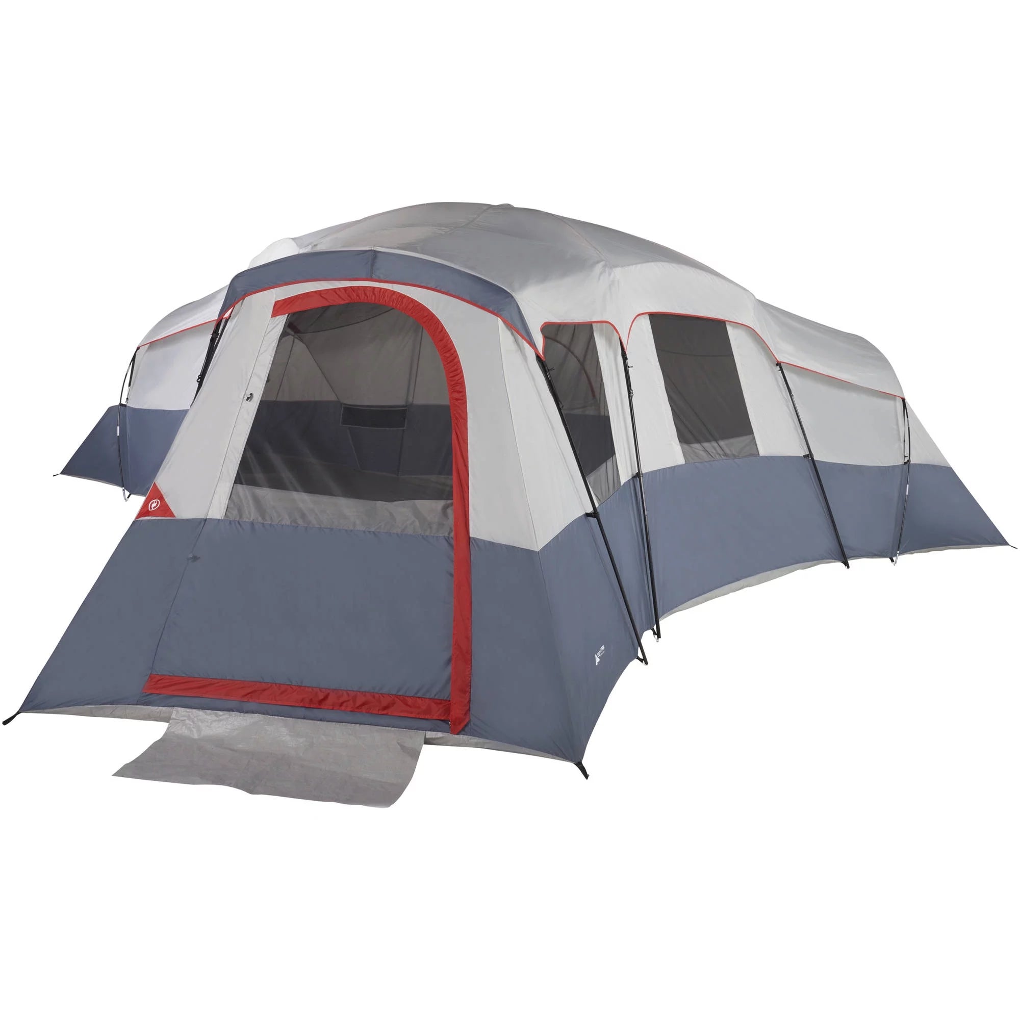 20-Person 4-Room Cabin Tent with 3 Separate Entrances W64446