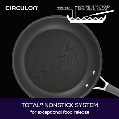 7.5 Quart Gray Hard Anodized Nonstick Stockpot with Lid X190382