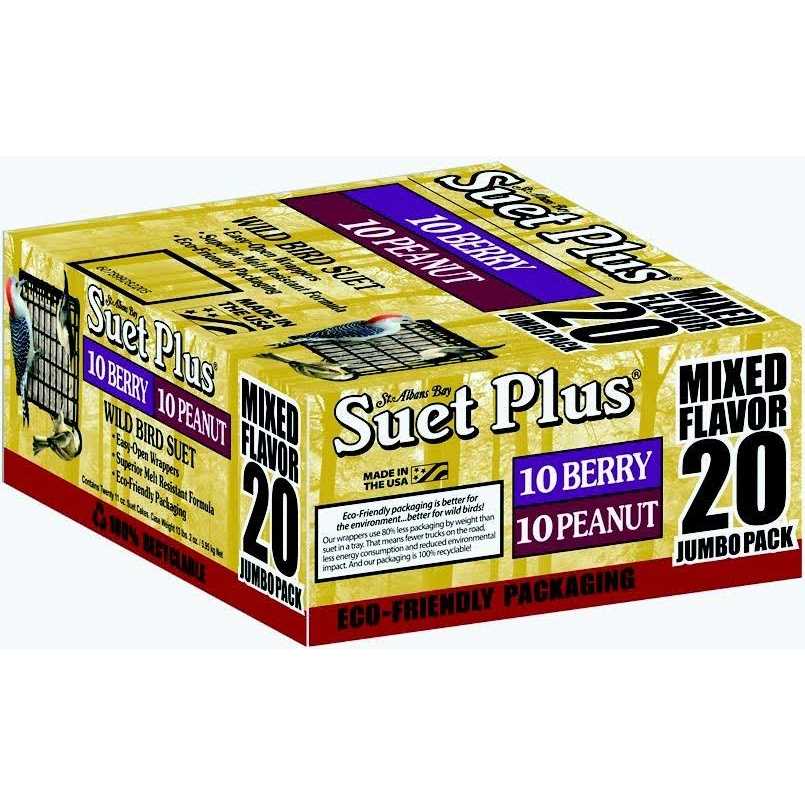 20 Pack Suet Plus Mixed S388