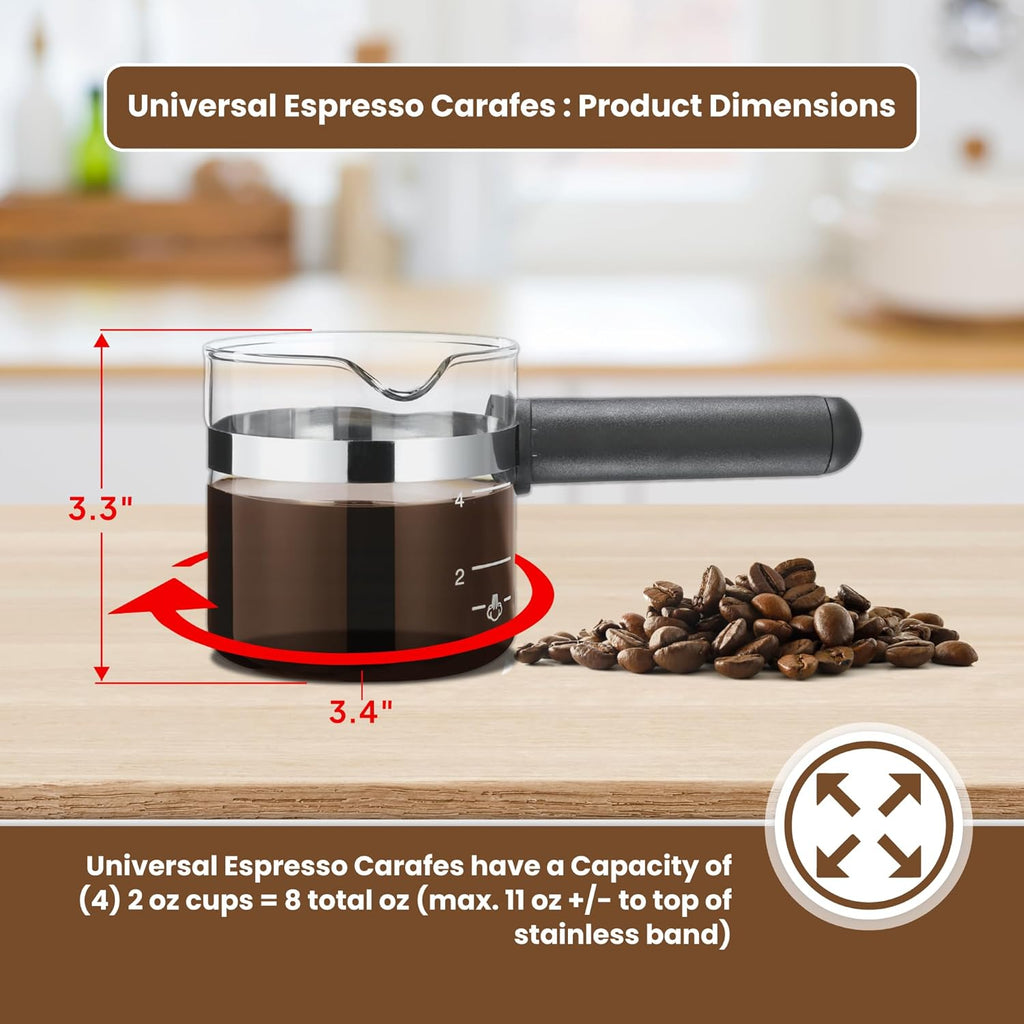 4-Cup Glass Espresso Carafe Replacement U68565