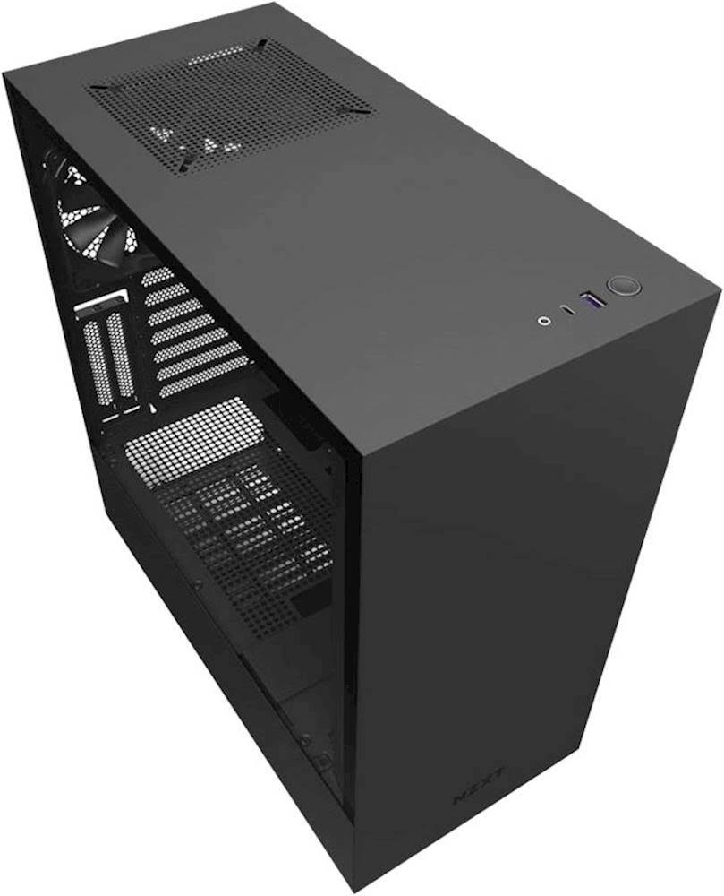 Matte Black Mid-Tower Case K50087