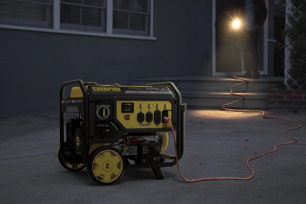 Dual Fuel Portable Generator with Electric Start Z471