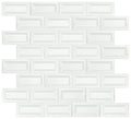 White Glossy 3 in. x 6 in. Glossy Ceramic Wall Tile (10.66 sq. ft. / case) Z467875