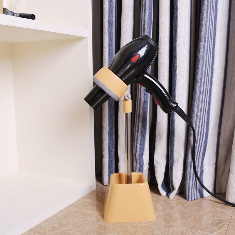 Beige Hair Dryer Stand with 180 Degree Rotation T7542