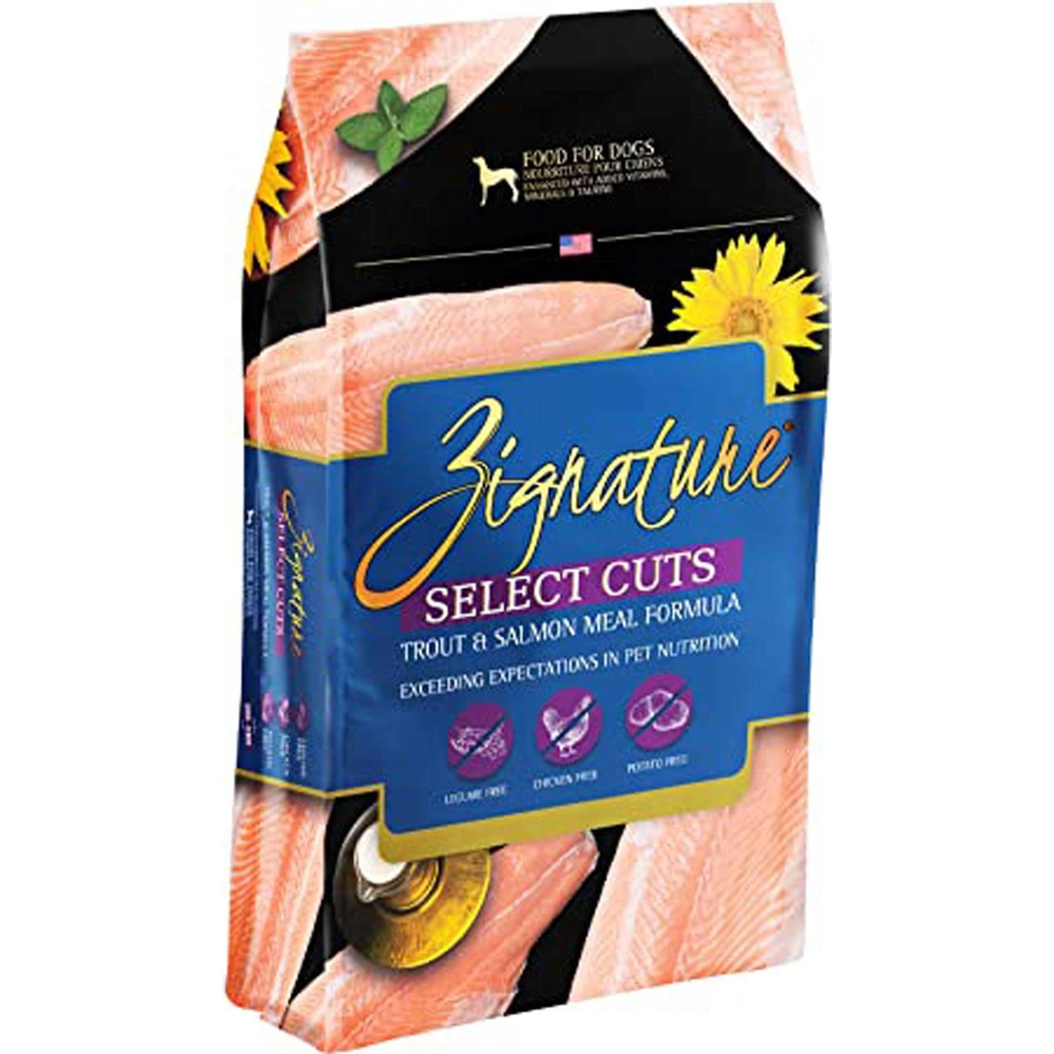 Trout & Salmon Formula Dry Dog Food Y91640