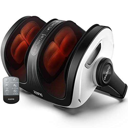 Foot Massager with Heat, Deep Kneading Rolling U138
