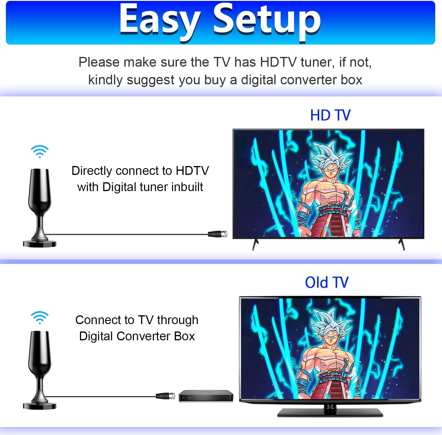 HD Antenna for TV D900541