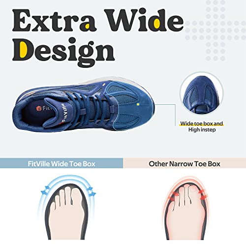 Wide High-top Basketball Shoes with Ankle Support F57574