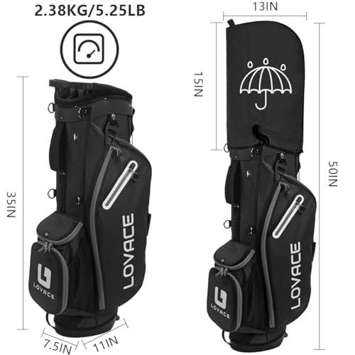 Lightweight 14-Way Golf Stand Bag E51529
