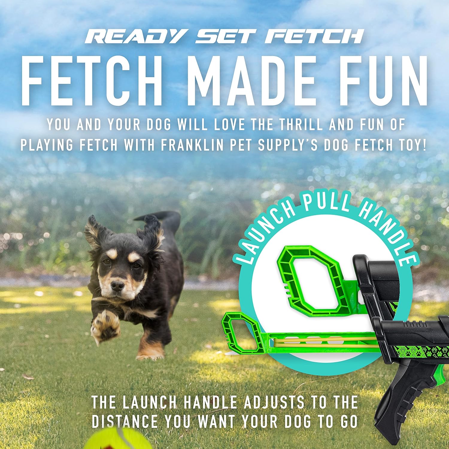 Mini Tennis Ball Launcher for Dogs Z935174