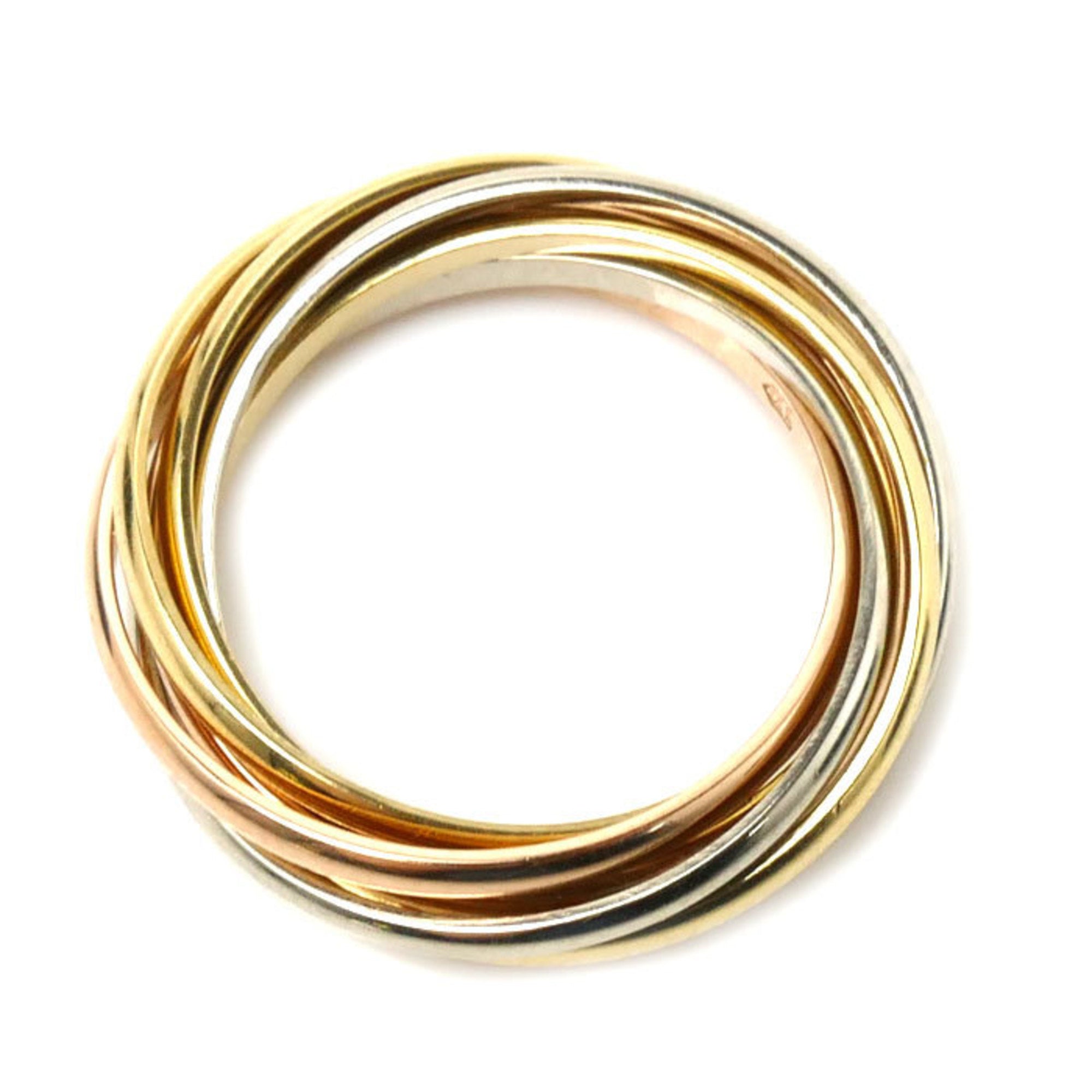 Pre-Owned Trinity 7-row ring 6.9g Ladies C931