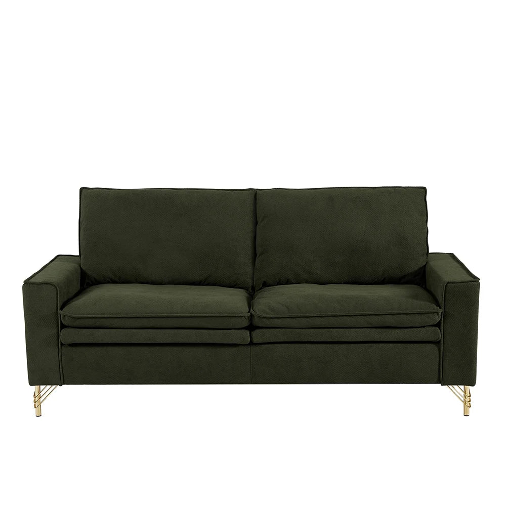 78-inch 2-seat Cotton Linen Fabric Small Sofa H175491