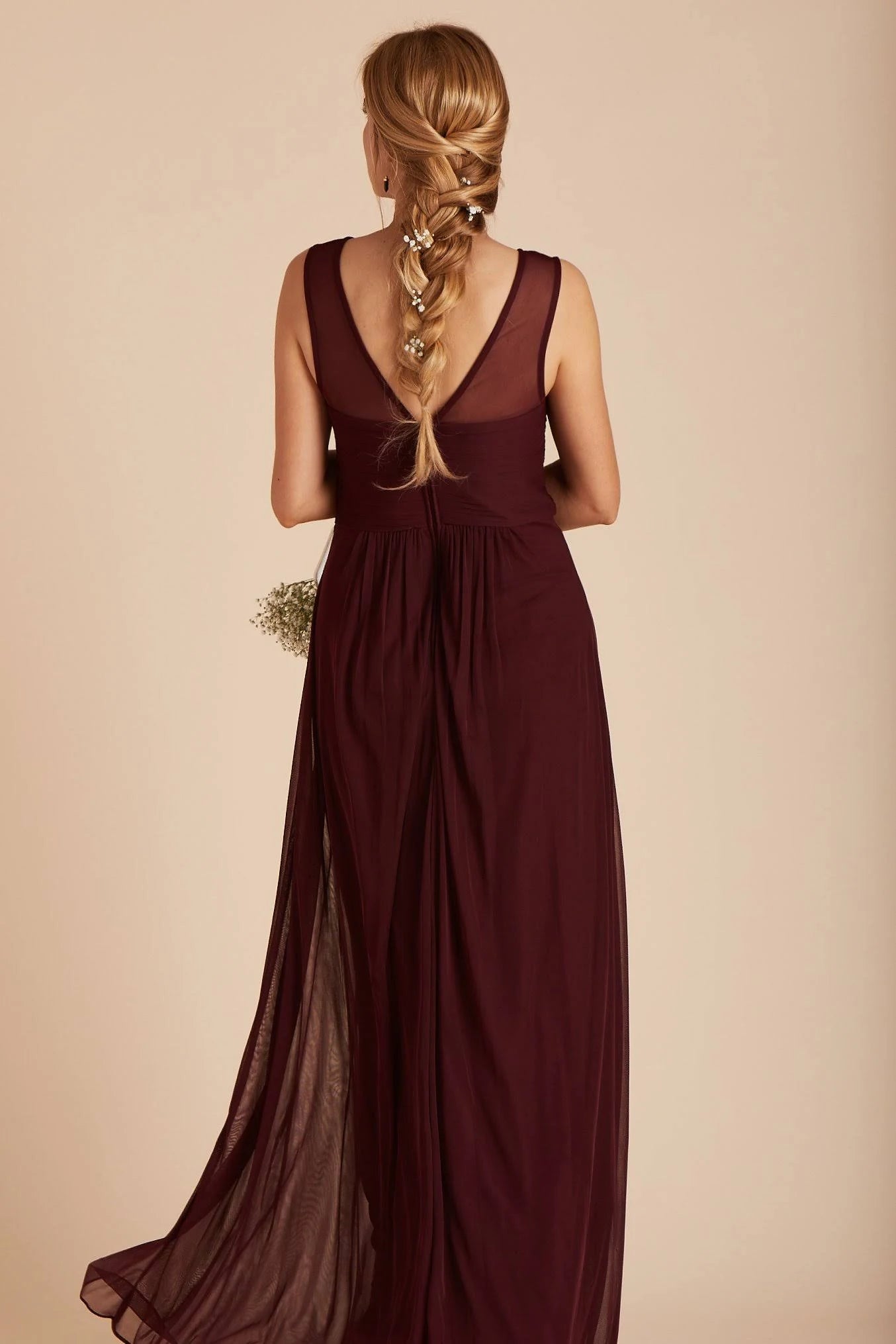 Cabernet Bridesmaid Dress T1500