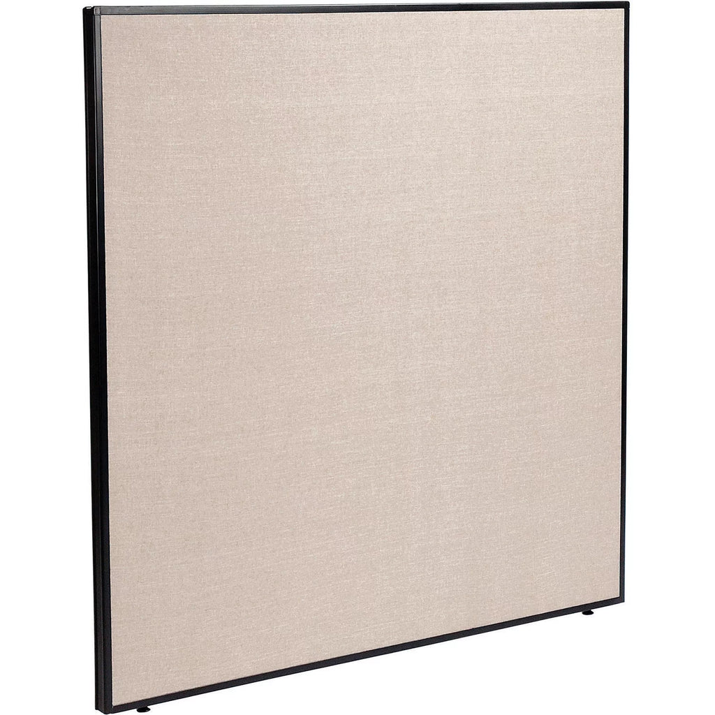 60-1/4"W x 60"H Tan Office Partition Panel T923