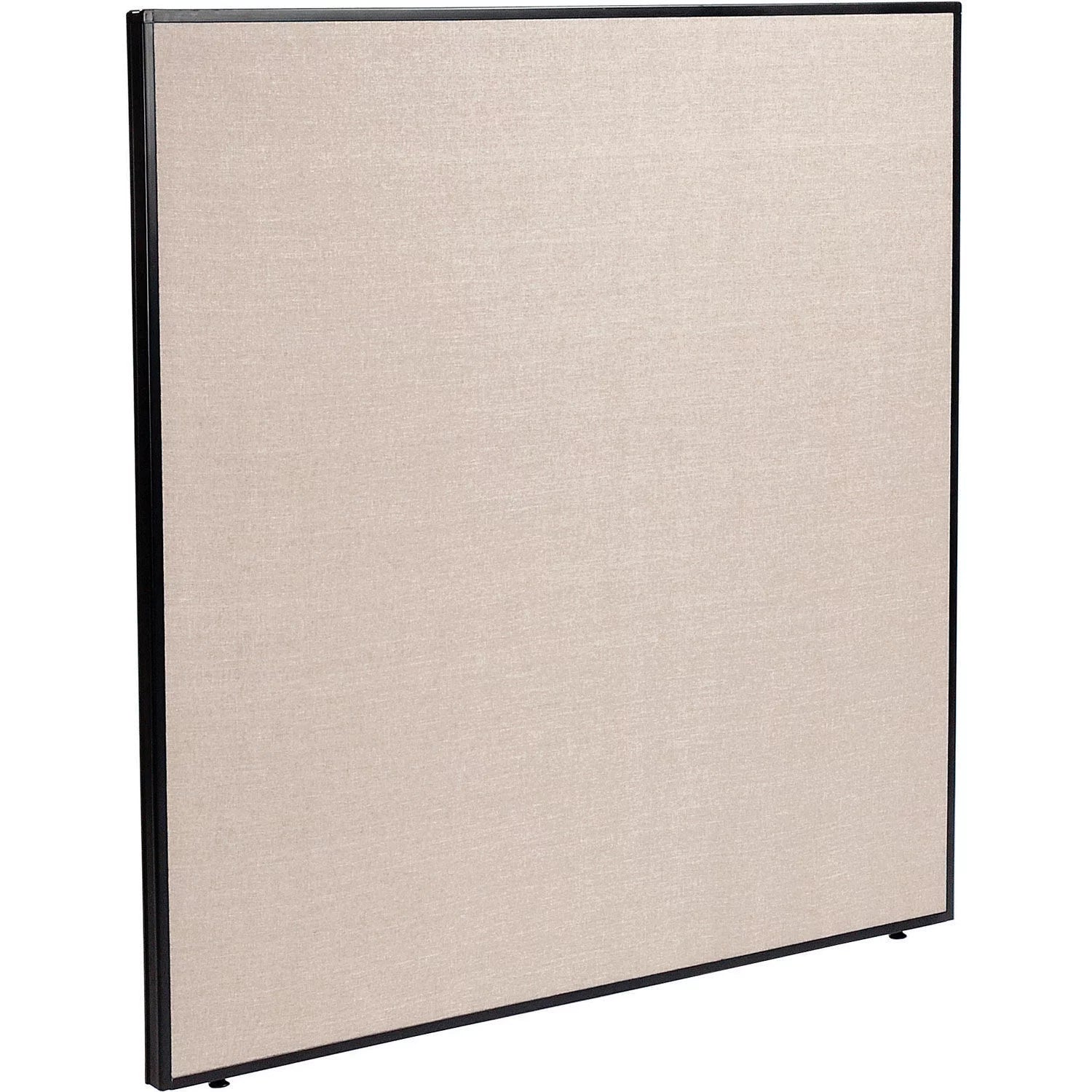 60-1/4"W x 60"H Tan Office Partition Panel T923