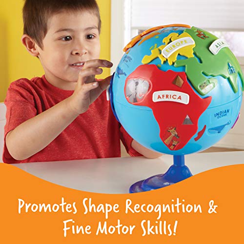 14 Pieces Puzzle Globe U6293