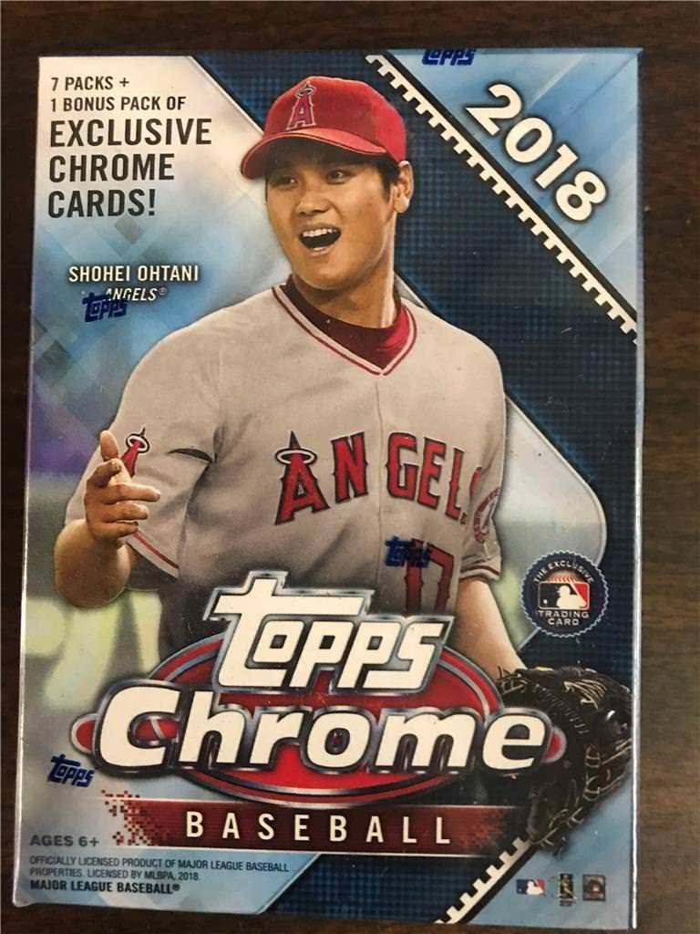 2018 Topps Chrome Baseball Blaster Box T5169