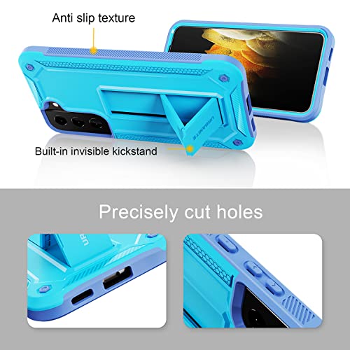 Black Rugged Shockproof Case with Kickstand for Samsung Galaxy S23 Ultra H406