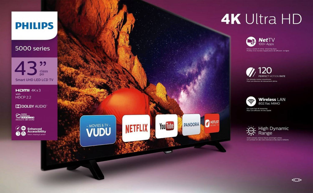 43x22 Class 4K Smart LED TV L795