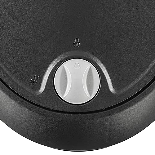 Black 2-Pack Locking StepOn Wastebasket with Lid X91221