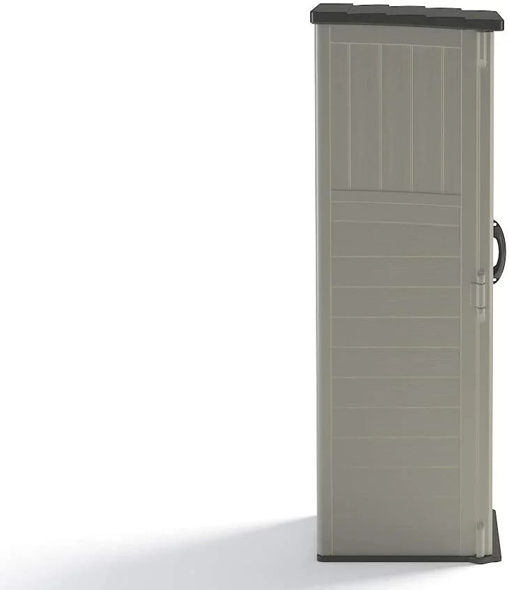 Resin Vertical Storage Shed, 22 Cubic feet D464212