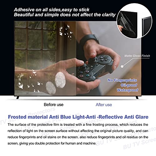 43-65 Inch Monitor TV Screen Protector Anti-Glare Anti-Scratch Anti Blue Light Film S683