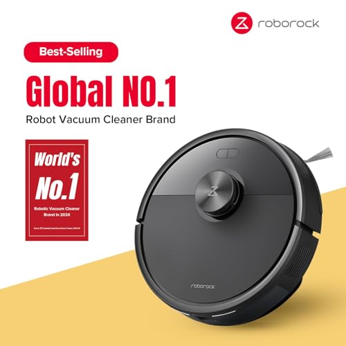 Robot Vacuum with Self-Empty Dock, 5500 Pa Suction, DuoRoller Brush, LiDAR Navigation V396830