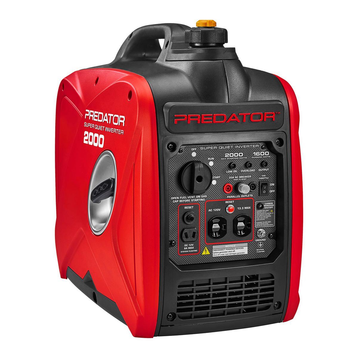 2000 Watt Inverter Generator with CO SECURE Technology W8356