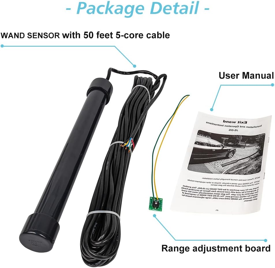 Automatic Sensor Car Detector Exit Wand I916034
