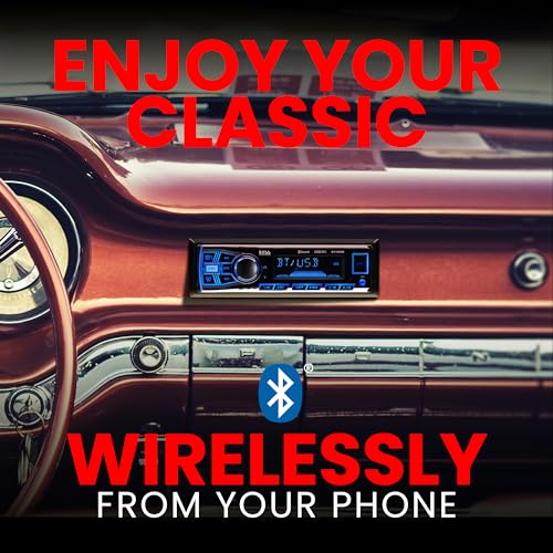 Single Din Bluetooth Car Stereo System S370105