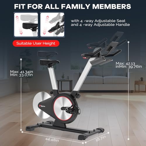 Exercise Bike, Indoor Cycling Bike with LED Display X352