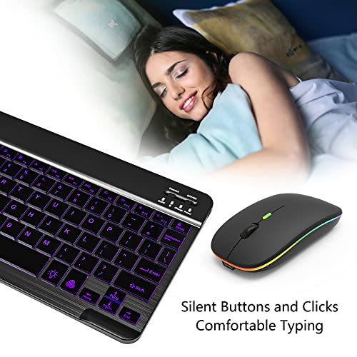 Black Bluetooth Keyboard and Mouse Combo K79042