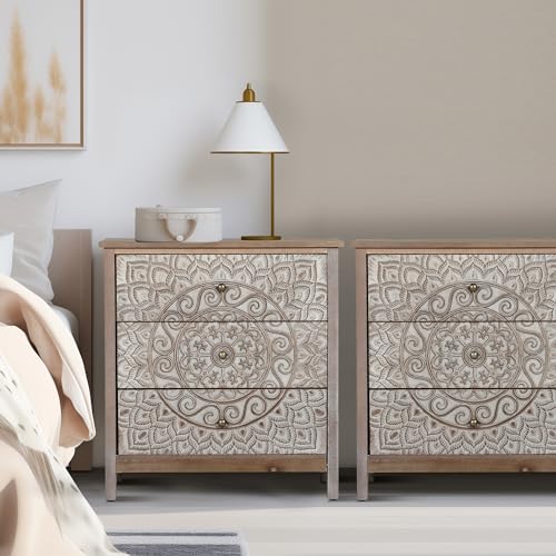 3 Drawer Dresser Set of 2 X95800